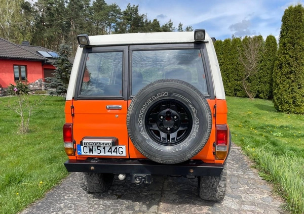 Toyota Land Cruiser cena 45000 przebieg: 275876, rok produkcji 1987 z Włocławek małe 704